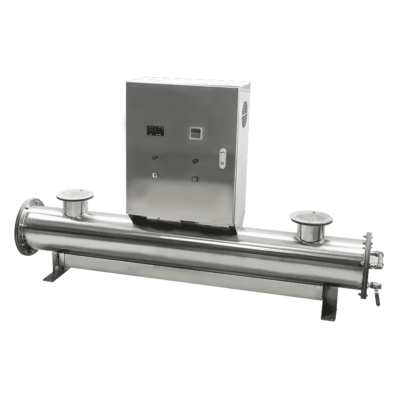 In-line Water Sterilizer withUVInduction Lamp